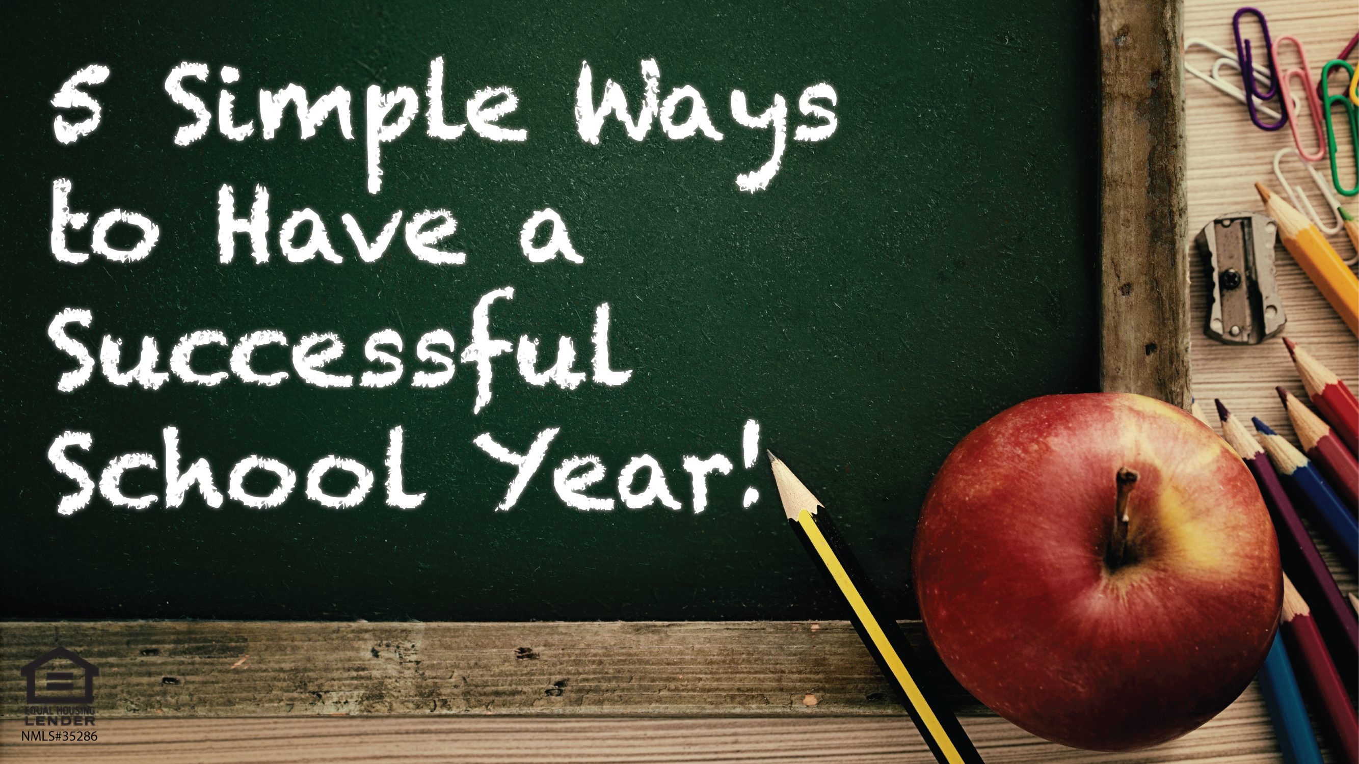 5 Simple Ways to Have a Successful School Year