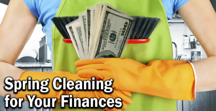 How to Clean Up Your Finances This Spring